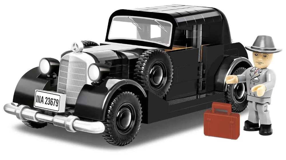 COBI WWII German Staff Car Type 230 Toy 1 35 Building Block Model Set # 2277