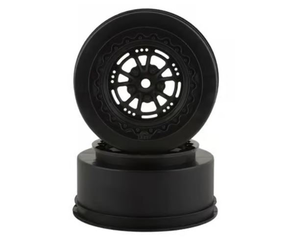 DragRace Concepts AXIS 2.2/3.0" Drag Racing Rear Wheels (Black) (2) (-3 Offset)