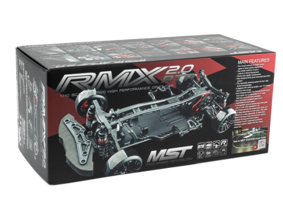 MST RMX 2.0 1/10 2WD Brushless RTR Drift Car w/BMW E92 Body (Light Blue)