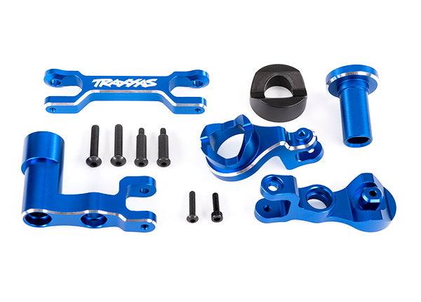 STEERING BELLCRANKS ALUM BLUE