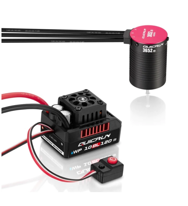 QUICRUN WP 10BL120 G2 Combo - ESC + 3660 SL 3700kv G2 (2-3S)