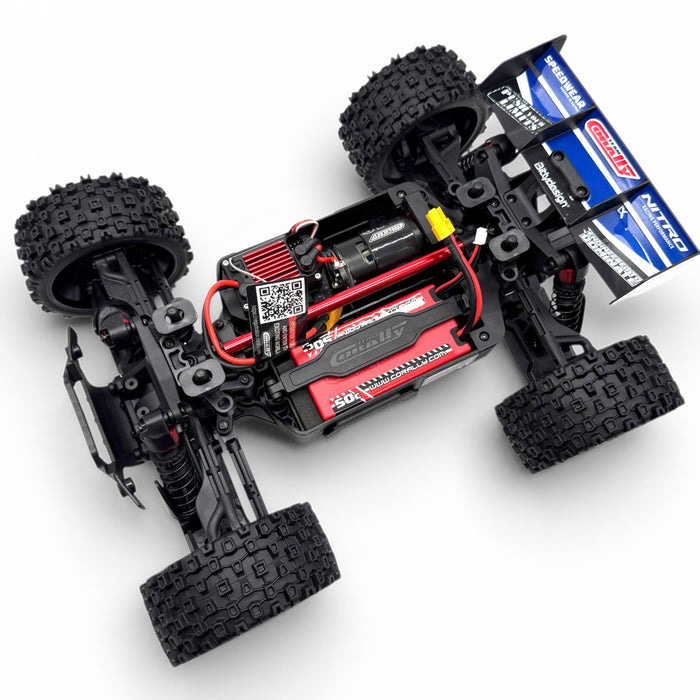 Punisher XD 4WD 2S Small Scale, RTR Monster Truck, Blue