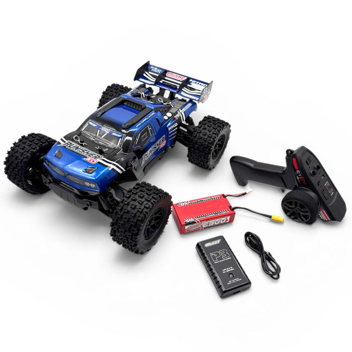 Punisher XD 4WD 2S Small Scale, RTR Monster Truck, Blue