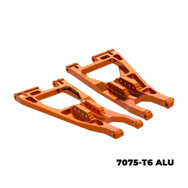 7075-T6 ALLOY FRONT LOWER SUSPENSION ARMS ORANGE 10931