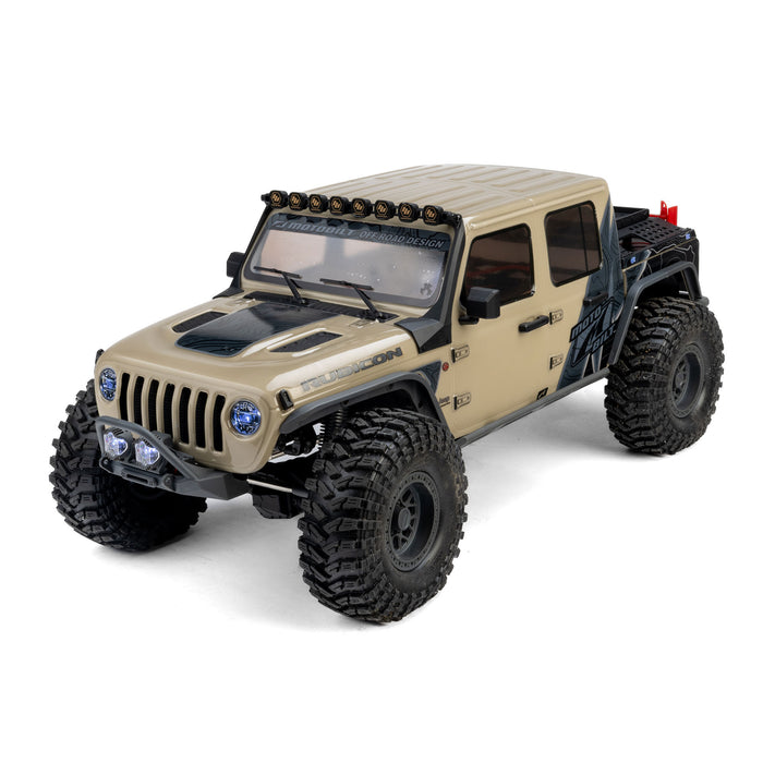 Axial SCX10 III Jeep JT Gladiator 1/10 RTR 4WD Electric Trial Rock Crawler (Tan) w/2.4GHz Radio