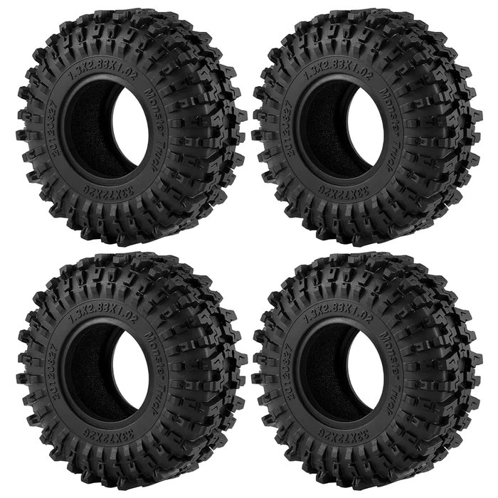 1.3" Tires for 1/24 & 1/18 Rock Crawler TYPE C