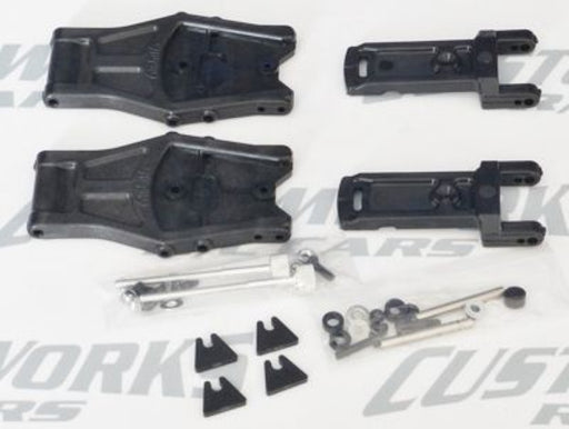 Adjustable Arm Kit Associated Sc10 (Brushed Version)