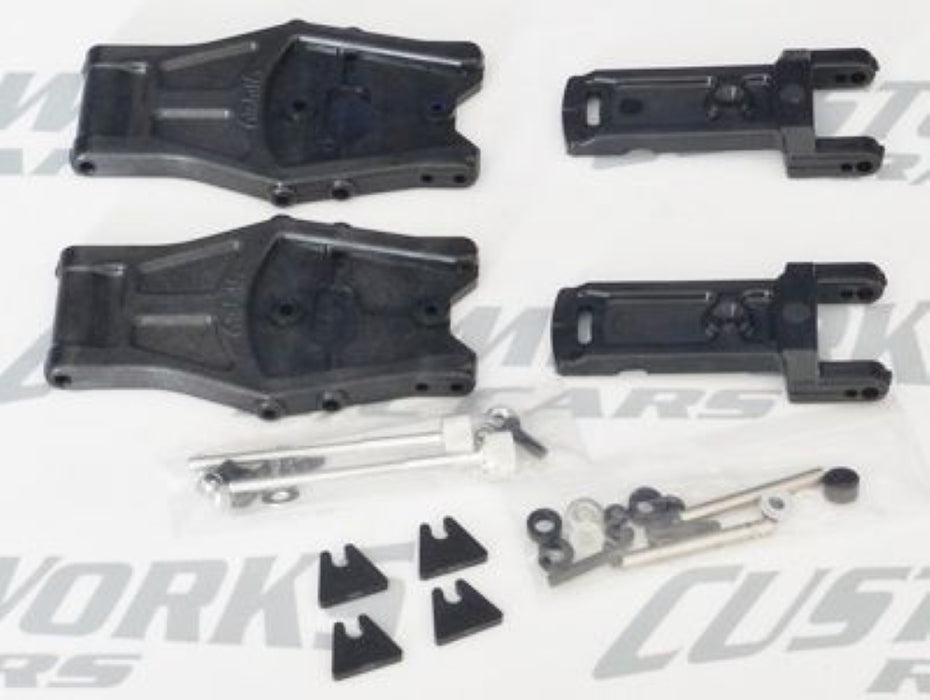 Adjustable Arm Kit Associated Sc10 (Brushed Version)