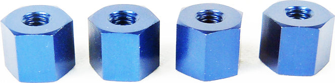 Hex Standoffs M3 X 6mm Tall (4)