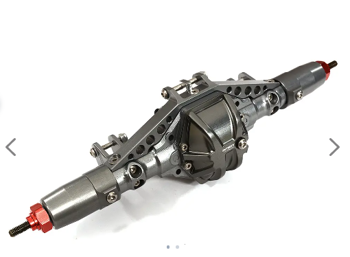 Complete Billet Machined T11 Rear Axle for Axial 1/10 SCX-10 Dingo Honcho Jeep