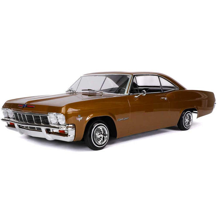 1:10 1965 Chevrolet Impala Hopping Lowrider Root Beer