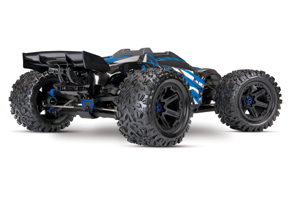 E-Revo® VXL Brushless:  1/10 Scale 4WD Brushless Electric Monster Truck with TQi 2.4GHz Traxxas Link™ Enabled Radio System and Traxxas Stability Management (TSM)®