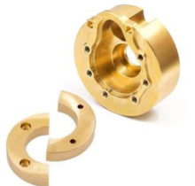 AZTAB Brass Portal Cover & Counterweight (TRX4)