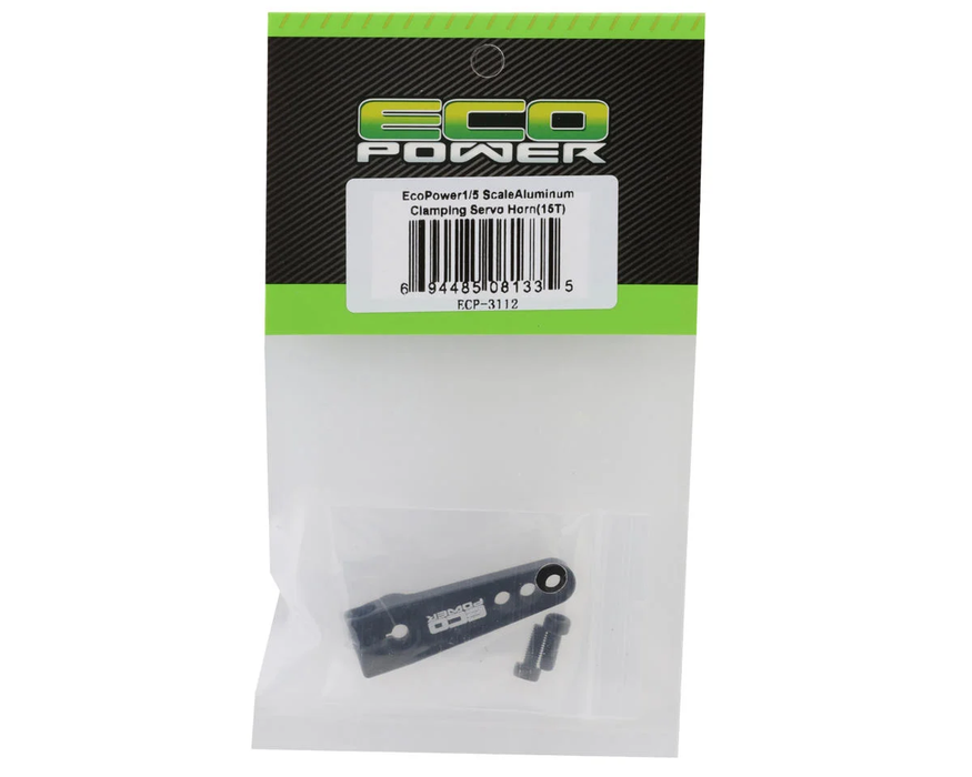 EcoPower 1/5 Scale Aluminum Clamping Servo Horn 15T