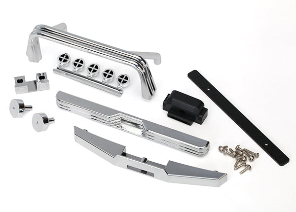 Body accessories kit, Bigfoot® No. 1 (includes winch, front and rear bumpers, roll bar, light bar, engine detail, & mounting hardware) (grille sold separately)