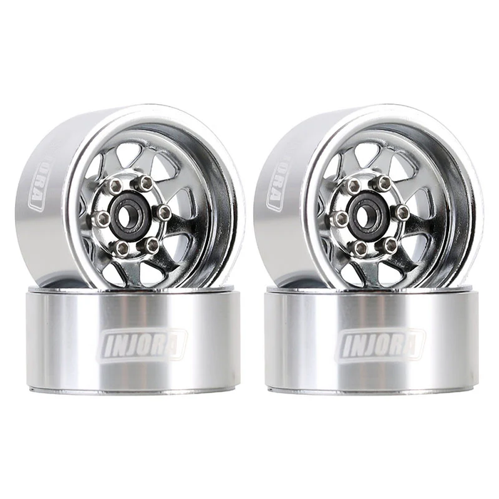 1.0" Negative Offset 3.78mm Deep Dish Stamped Steel Wheels