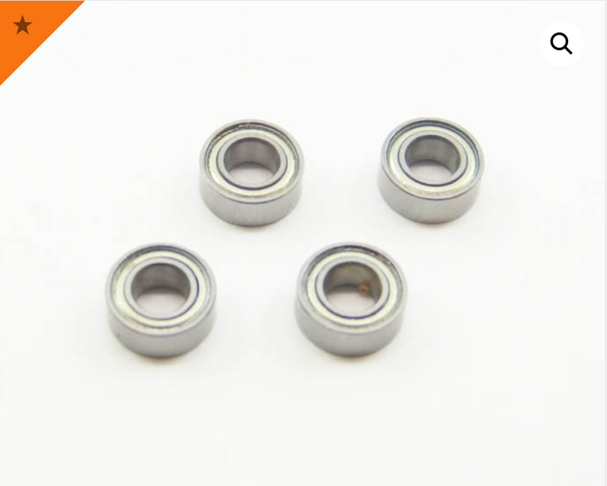 5x10x4mm UNFLANGED BEARING (4)