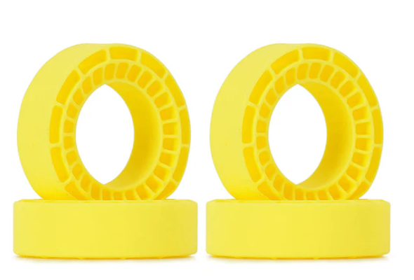 INJORA 4pcs Silicone Rubber Inserts for 64*24mm 1.3" Tires