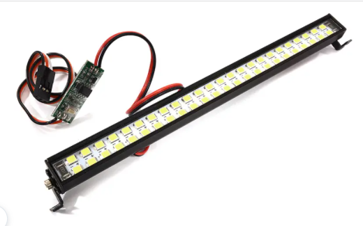 Multi-Color LED Light Bar 148mm On/Off/Flash w/ 3 Modes for Traxxas Axial Tamiya