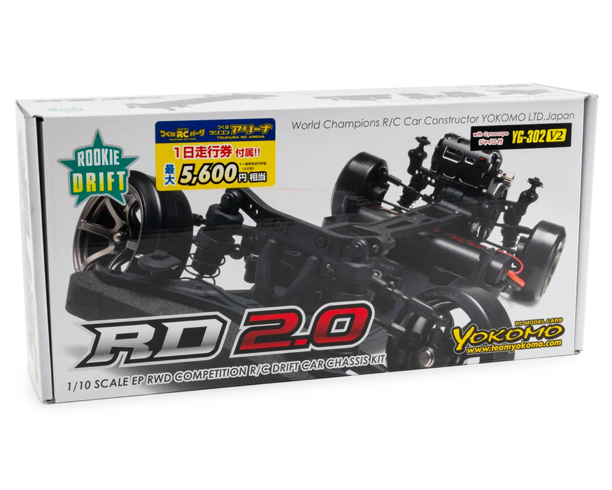 Yokomo RD2.0: Novice To Adept Drifting Performance
Yokomo RD2.0 "Rookie Drift" 1/10 RWD Drift Car Kit. Introducing the Yokomo RD2.0 a timeless masterpiece in the world of RC drifting. Born from the legacy of Yokomo, pioneers in this art, the RD2.0...