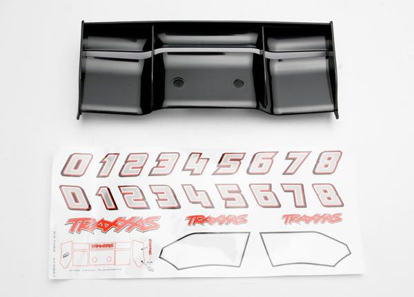 Wing, Revo® (black)/ decal sheet