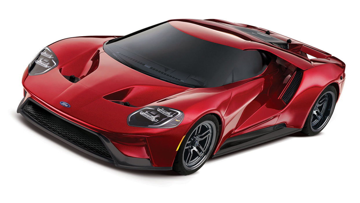 Ford GT®: 1/10 Scale AWD Supercar with TQi Traxxas Link™ Enabled 2.4GHz Radio System & Traxxas Stability Management (TSM)®