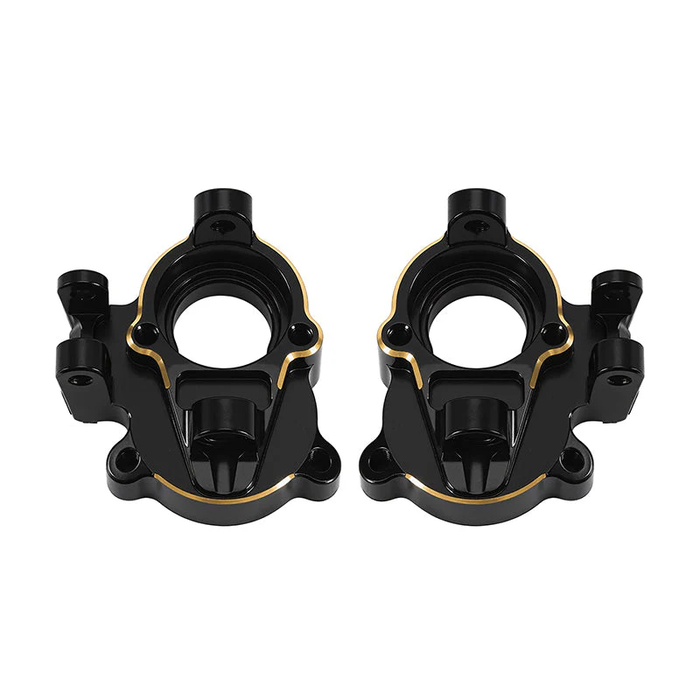 Brass Front Outer Portal Housings for 1/18 Redcat Ascent-18 Scout II Brushless APEX