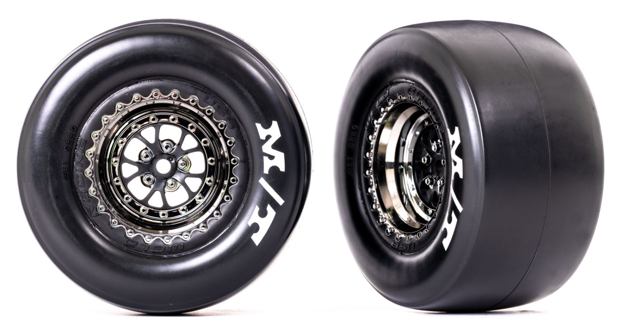 T&W WELD BLK CHRME/STICKY REAR