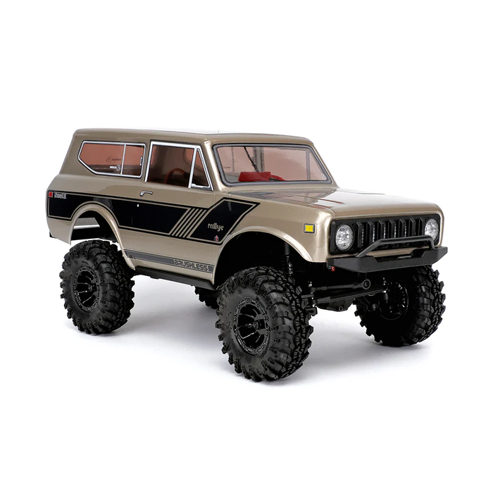 Redcat Ascent-18 International Scout II Brushless - 1/18 Scale Brushless Electric Rock Crawler-Gold Dust