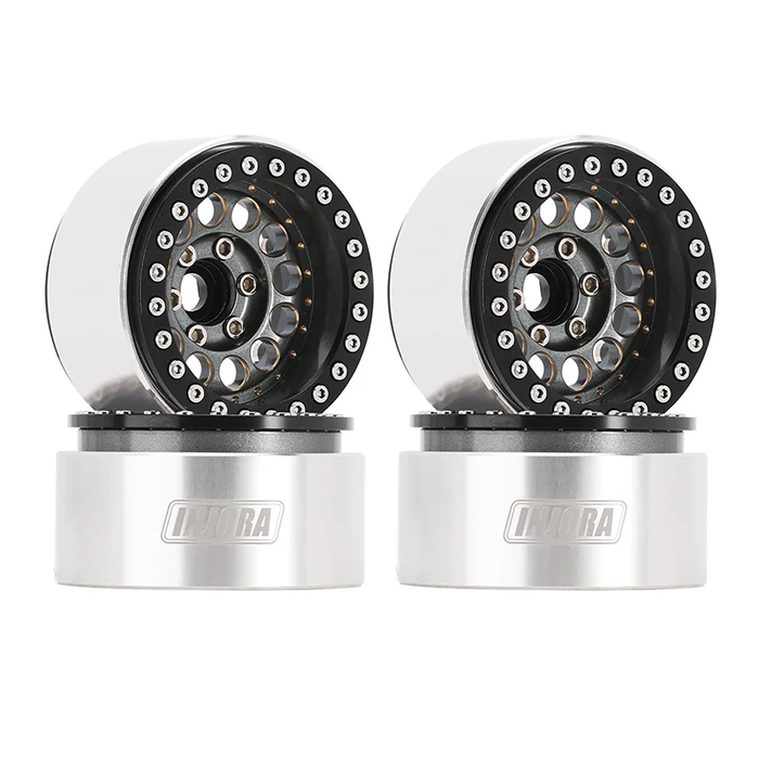 1.9" 153G Brass Beadlock Wheels Offset -10mm