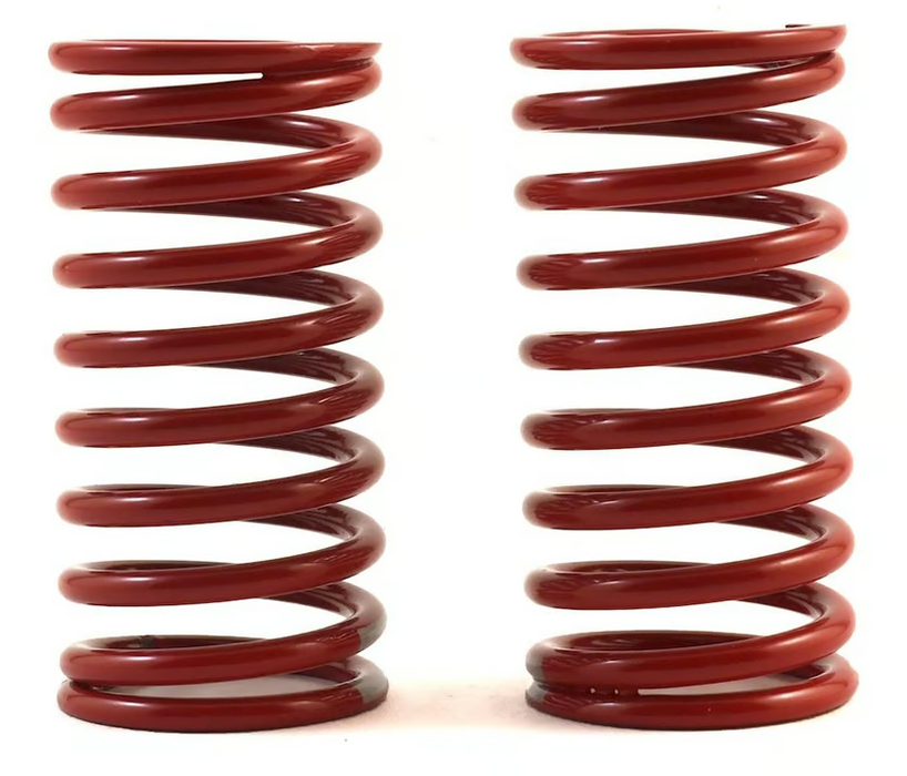 Combo shock Springs (red) (GTR) (6.4 rate purple) (1 pair)(Silver) - 4.9 Rate(5442/5445)