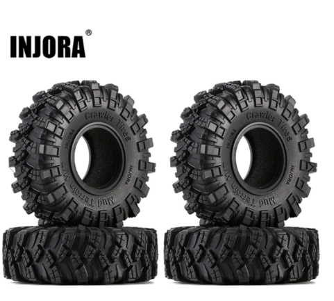 INJORA Kraken Claw 1.0" M/T Tires (4) (62*20.5mm)