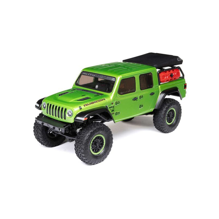 1/24 SCX24 Jeep JT Gladiator 4WD Rock Crawler Brushed RTR, Green