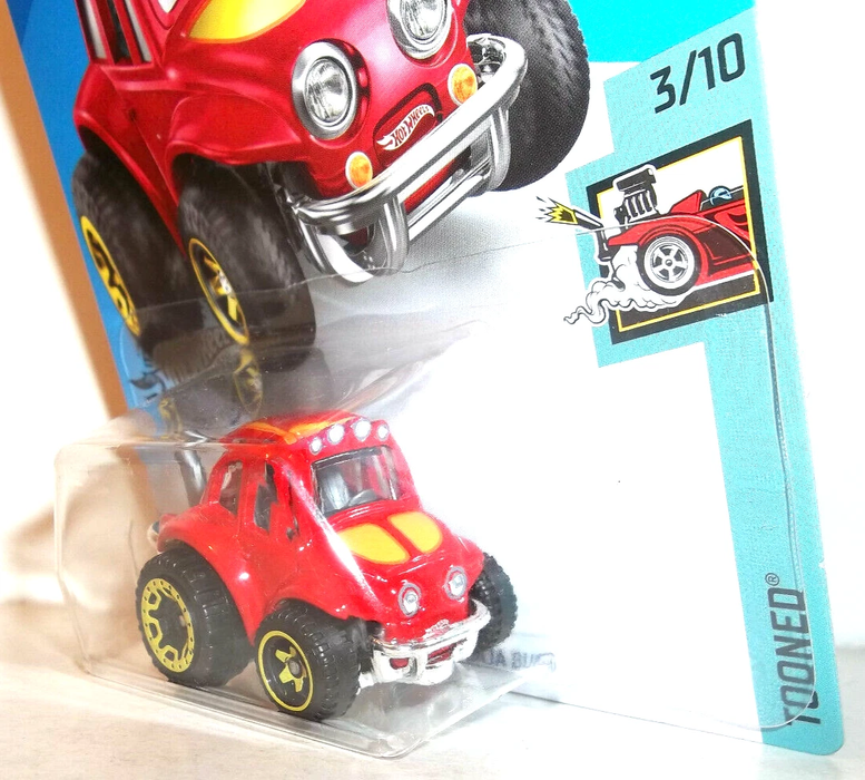 2020 HOT WHEELS 1:64 HW TOONED 3/10 RED '70 VOLKSWAGEN BAJA BUG HW #126/250