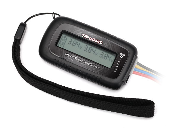 LiPo cell voltage checker/balancer (requires #2938X adapter for Traxxas® iD® batteries)