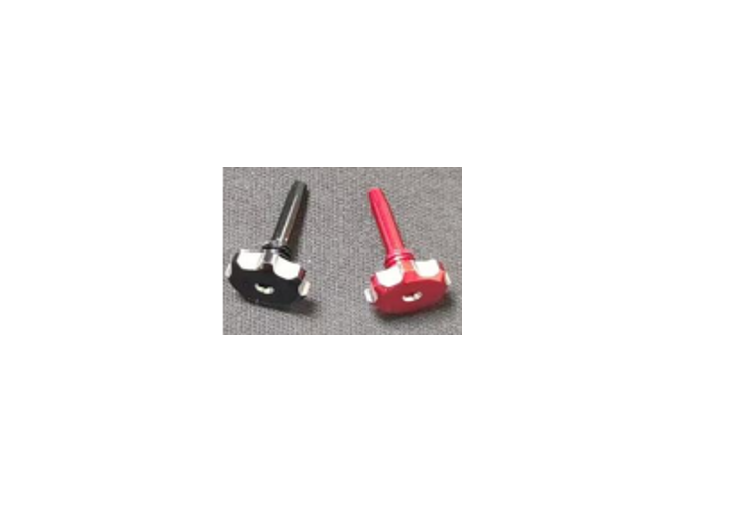 Heatsink Bullet Pins (Black/Red) (2)