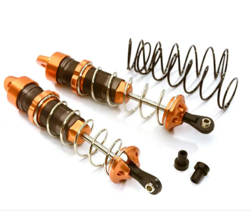 Machined 105mm Rear Big Bore Shocks for Traxxas 1/10 Stampede, Rustler & Slash