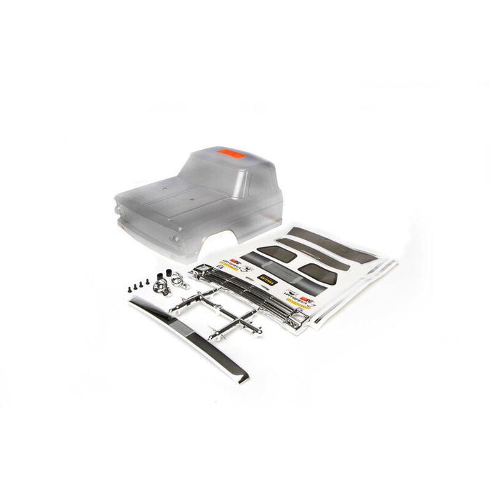 1/10 1968 Ford F-100 Pickup Clear Cab Set: Ascender