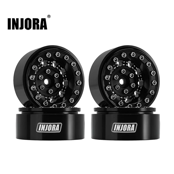 1.3" Aluminium Beadlock Wheels For 1/24 1/18 RC Crawler (W1305)