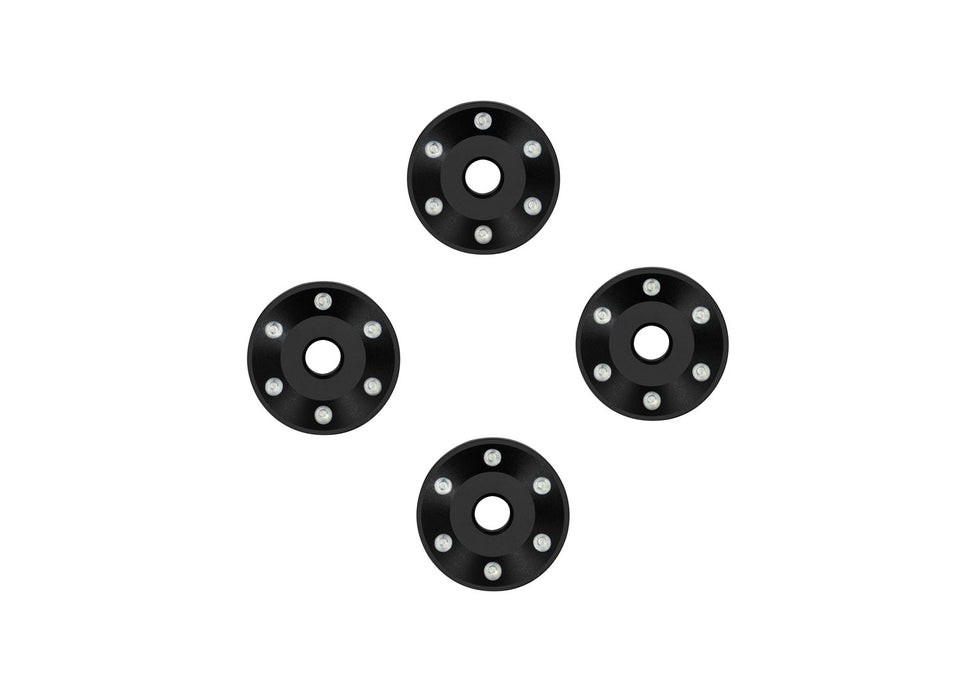 Maxx Slash & UDR Black Aluminum Wheel Washers (4)