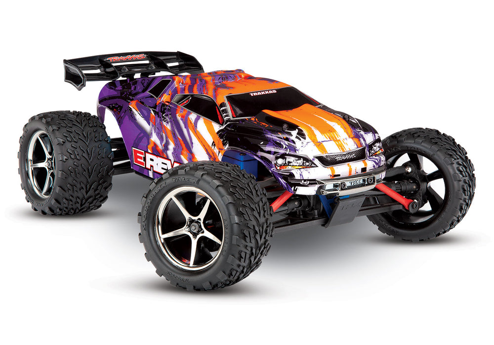E-Revo® VXL: 1/16-Scale 4WD Racing Monster Truck with TQi Traxxas Link™ Enabled 2.4GHz Radio System & Traxxas Stability Management (TSM)®