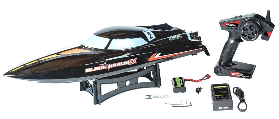 Black Marlin EX Brushed RTR Boat