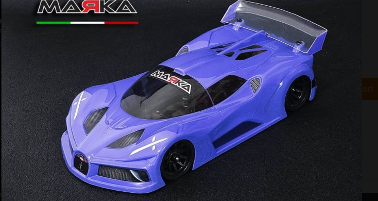 Marka Mini-Z RK-BLD RACING LEXAN BODY KIT (98MM W/B) - Light Weight
