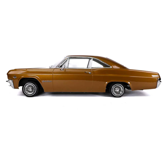 1:10 1965 Chevrolet Impala Hopping Lowrider Root Beer