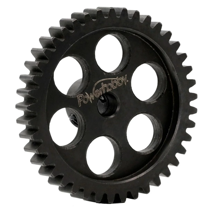 Powerhobby Hardened Steel Mod1 5mm Pinion Gear Mod 1 Speed Run / Drag Racing