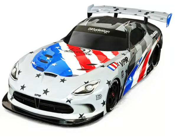 Bittydesign VPR 1/7 Supercar Body (Clear) (Arrma Felony)