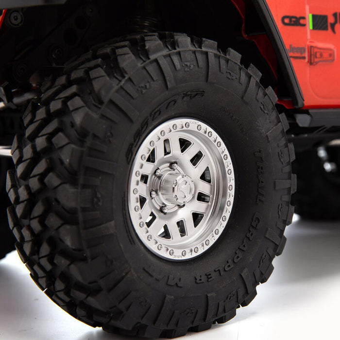 1/10 SCX10 III Jeep JLU Wrangler with Portals RTR - Orange
