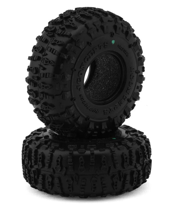 Ruptures - Green Compound, 63mm OD, Fits 1.0" SCX24 Wheel