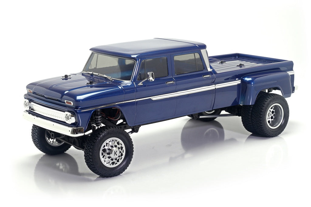 Ready to Run Vintage Inspired Lifted Dually
The Sicario 1/10 RTR Custom Dually Truck combines vintage charm with modern off-road capability. Featuring a classic four-door pickup design reminiscent of 1960s American trucks, it sports a sculpted front...