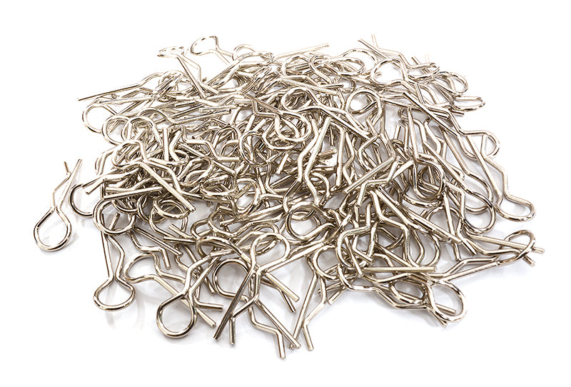 Bent-Up Body Clips (25) for 1/10 Scale RC